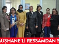 GÜMÜŞHANE'Lİ RESSAMDAN SERGİ