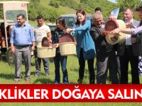 KEKLİKLER DOĞAYA BIRAKILDI