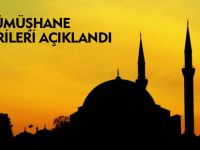 GÜMÜŞHANE CAMİ VERİLERİ AÇIKLANDI