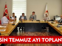 MECLİSİN TEMMUZ AYI TOPLANTILARI