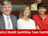 AYDIN: MİLLİ İRADE SANDIĞA TAM YANSITILMALI