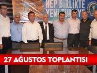 27 AĞUSTOS TOPLANTISI