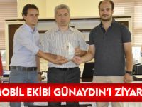 HİDROMOBİL EKİBİ GÜNAYDIN'I ZİYARET ETTİ