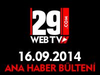 ANA HABER BÜLTENİ 16.09.2014