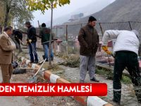 BELEDİYEDEN TEMİZLİK HAMLESİ