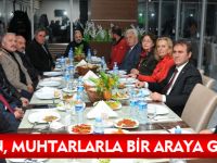 ÇİMEN, MUHTARLARLA BİR ARAYA GELDİ