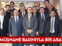 GİAD GÜMÜŞHANE BASINIYLA BİR ARAYA GELDİ