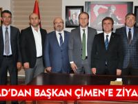 GİAD’DAN BAŞKAN ÇİMEN’E ZİYARET