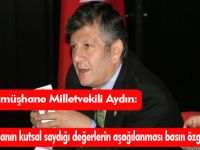 "MİLYARLARCA İNSANIN KUTSAL SAYDIĞI DEĞERLERİN  AŞAĞILANMASI BASIN ÖZGÜRLÜĞÜ DEĞİLDİR"