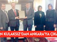 HASAN KULAKSIZ'DAN ANKARA'YA ÇIKARMA