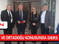 AYDIN TERÖR VE ORTADOĞU KONUSUNDA DERS VERDİ