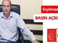 CHP’DEN BASIN AÇIKLAMASI