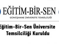 Eğitim-Bir-Sen Üniversite Temsilciliği Kuruldu