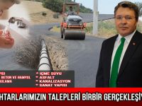 MUHTARLARIMIZIN TALEPLERİ BİRBİR GERÇEKLEŞİYOR