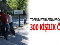 TOPLUM YARARINA PROGRAMLAR İÇİN 300 KİŞİLİK ÖDENEK