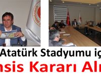 Eski Atatürk Stadyumu için Tahsis Kararı Alındı