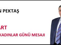 CİHAN PEKTAŞ 8 MART DÜNYA KADINLAR GÜNÜ MESAJI