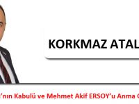 KORKMAZ ATALAY’DAN 12 MART MESAJI