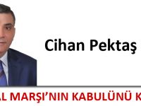 Cihan Pektaş İstiklal Marşının Kabulünün Yıldönümü Nedeniyle Mesaj Yayınladı