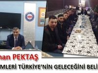 PEKTAŞ, “2015 SEÇİMLERİ TÜRKİYE’NİN GELECEĞİNİ BELİRLEYECEK”