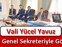 Vali Yücel Yavuz, DOKA Genel Sekreteriyle Görüştü