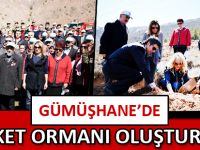 Gümüşhane'de "Bereket Ormanı" Oluşturuldu