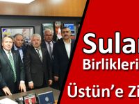 Sulama Birlikleri’nden Milletvekili Üstün’e Ziyaret