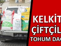 KELKİT’TE ÇİFTÇİLERE ÖZEL İDARE DESTEKLİ TOHUM DAĞITILDI