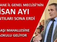 GÜMÜŞHANE İL GENEL MECLİSİ’NİN NİSAN AYI TOPLANTILARI SONA ERDİ